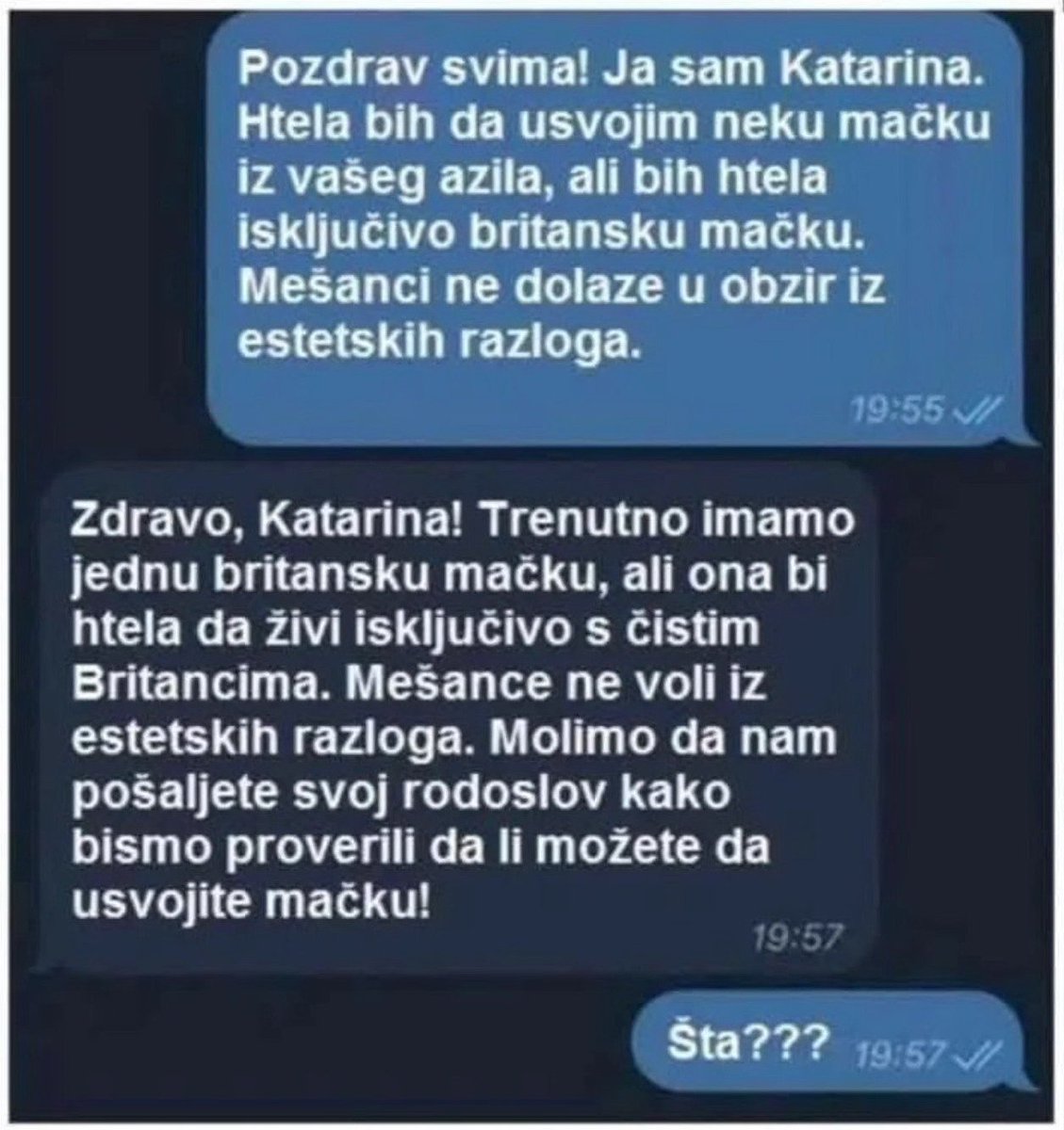Mešanci STOP, samo purebreed!!! :) :) :)