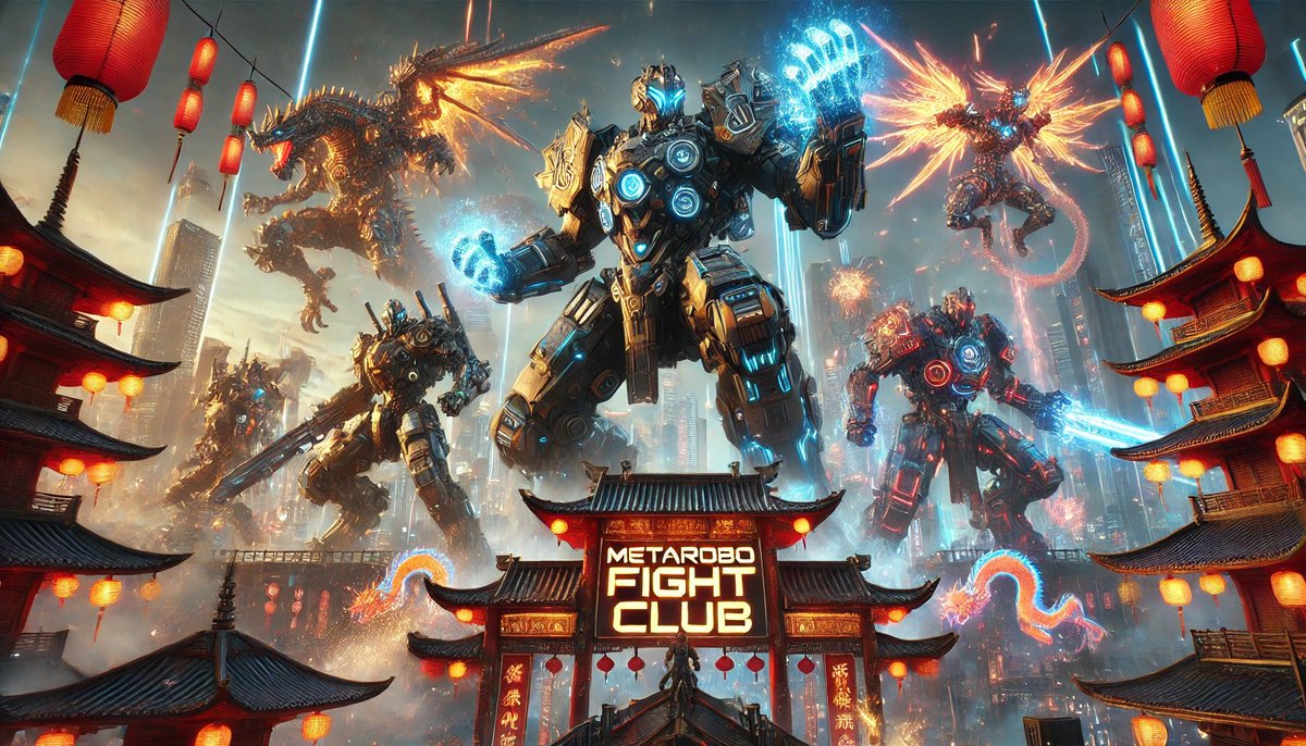 MetaroboFC's tweet photo. Some bots fight for glory, others for revenge. What’s your fighter’s story?
#NeonBattle #TechTussle #CyberStrike #RoboRevolution https://t.co/o4KNgg3ROM