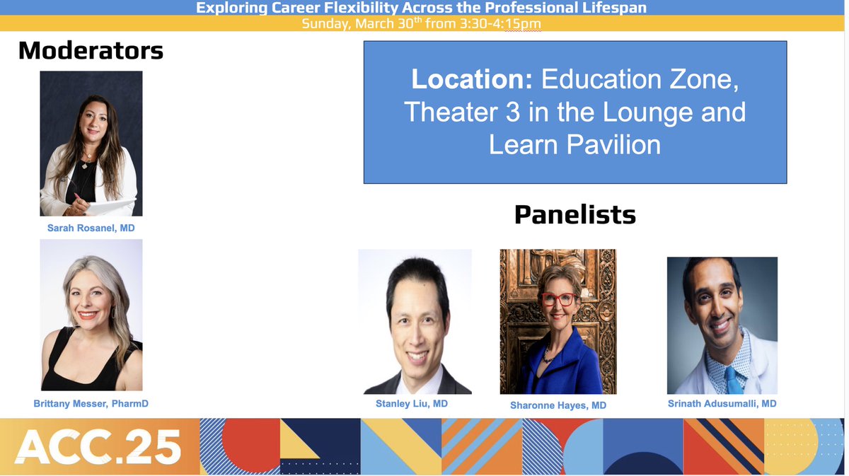 Dr. Sarah (Rosine) Rosanel, MD, FACC (@drrosanel) on Twitter photo Exploring Career Flexibility Across the Professional Lifespan! Excited for #ACC25 in Chicago. It will be my first time in this city! Coming from Miami 🌴 <a href="/Stanley_Liu_MD/">Stanley Liu, MD, FACC (he/him)</a> <a href="/SharonneHayes/">Sharonne Hayes MD</a> @srinathadusumali <a href="/Mod_Pharmacist/">The Mod Pharmacist</a> <a href="/ACCinTouch/">American College of Cardiology</a> <a href="/ACCmediacenter/">ACC Media Center</a> <a href="/Cardiology/">ACC Advocacy</a> <a href="/FloridaACC/">Florida Chapter ACC</a> Exploring Career Flexibility Across the Professional Lifespan! Excited for #ACC25 in Chicago. It will be my first time in this city! Coming from Miami 🌴 <a href="/Stanley_Liu_MD/">Stanley Liu, MD, FACC (he/him)</a> <a href="/SharonneHayes/">Sharonne Hayes MD</a> @srinathadusumali <a href="/Mod_Pharmacist/">The Mod Pharmacist</a> <a href="/ACCinTouch/">American College of Cardiology</a> <a href="/ACCmediacenter/">ACC Media Center</a> <a href="/Cardiology/">ACC Advocacy</a> <a href="/FloridaACC/">Florida Chapter ACC</a>