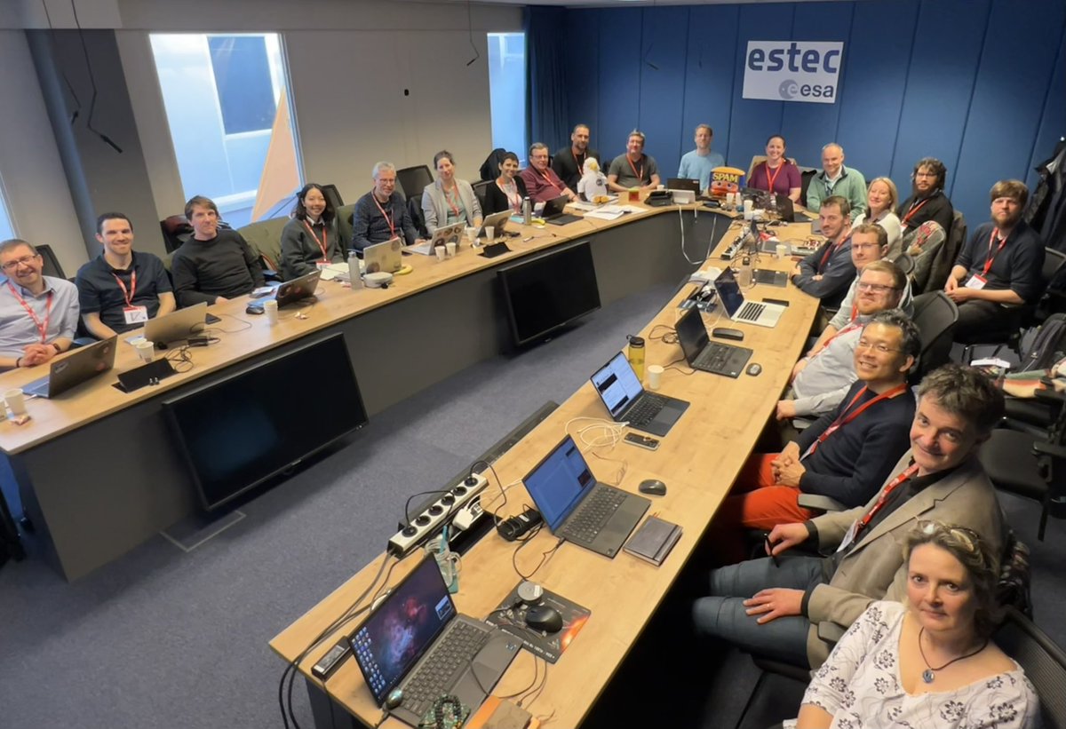 Meet the M-MATISSE payload team! We had a great Mission Consolidation Review colocation with very productive discussions, and even a couple of team mascots joined the discussions 😁 (can you find them?). We are now about to start soon Phase-A2! Yay!! ✨🛰🛰✨