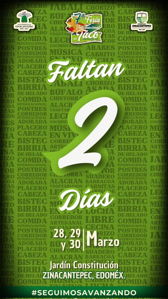 halmazan77's tweet photo. Feria del Taco, Zinacantepec 2025 https://t.co/qifiQpbb7K