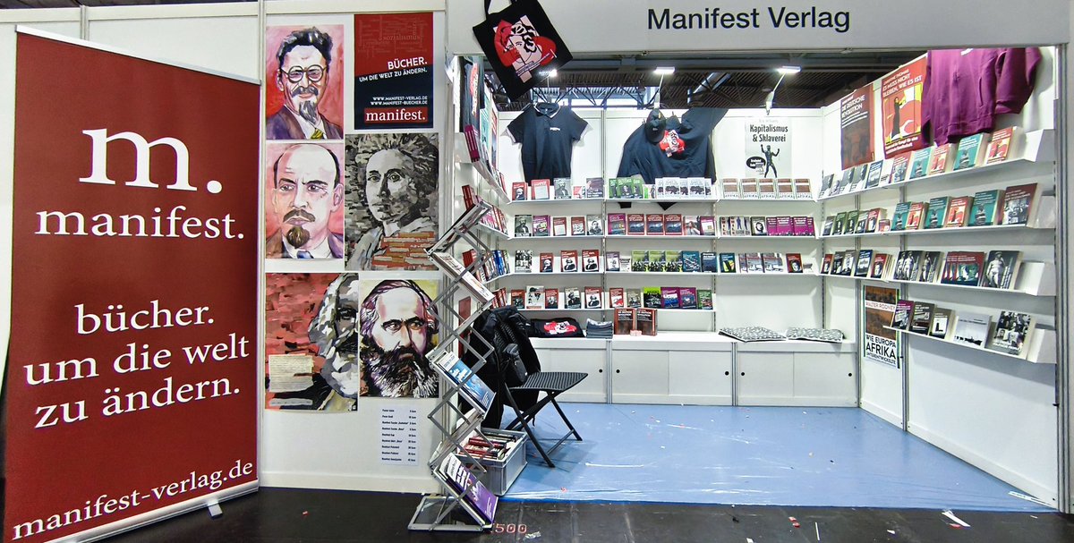 manifestbuecher's tweet photo. Berlin ➡️ Leipzig 
Heute ging es voll bepackt zur diesjährigen @buchmesse und ab Morgen sind wir an Stand K500 in Halle 5 für euch da und freuen uns sehr auf euren Besuch! https://t.co/8q5SLNctW7