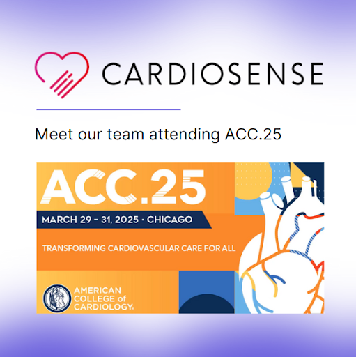 Our team is excited to attend #ACC25 in our hometown of #Chicago! We’re dedicated to transforming cardiovascular management with AI. Connect with us &amp; learn how we're revolutionizing heart health! #Cardiology