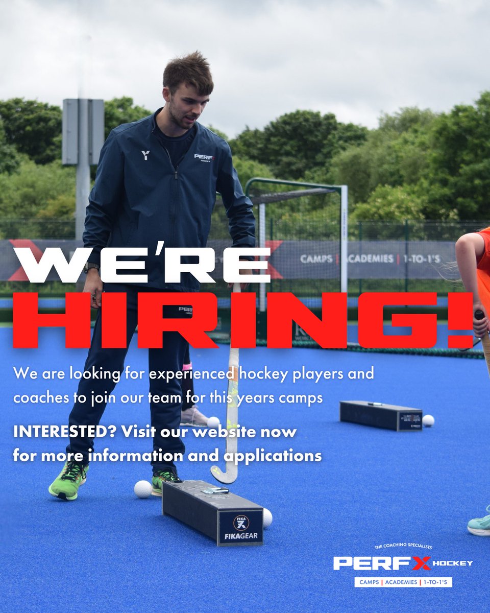 🚨 WE’RE HIRING HOCKEY COACHES! 🚨

Are you a high-level hockey player or coach looking for an exciting opportunity? We’re on the hunt for passionate and experienced coaches to join our 2025 camp team! 🏑🔥

📲 DM us or visit our website for more info

#HockeyCoaching #HockeyJobs