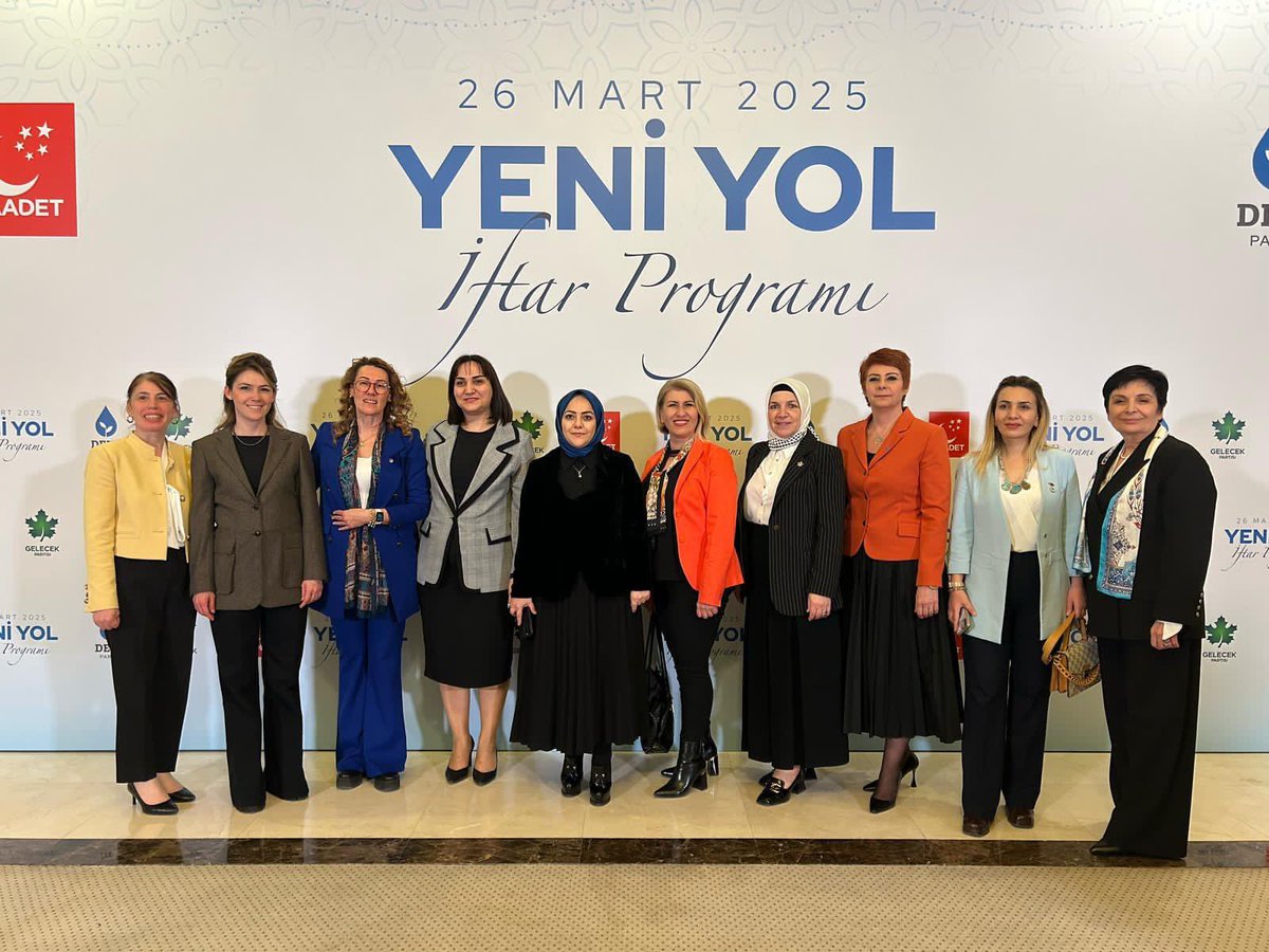 gelecekkadinplk's tweet photo. Yeni Yol Grubumuzun iftar programına katıldık 🍀#gelecekparti #yeniyol https://t.co/0CzX9DzFP2