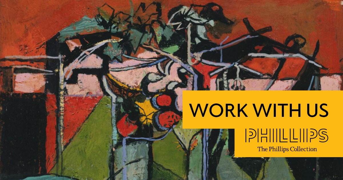 Apply to be The Phillips Collection AV &amp; Media Production Manager! ▶️ bit.ly/3tSlnbw

🎨 Graham Sutherland, Vine Pergola.