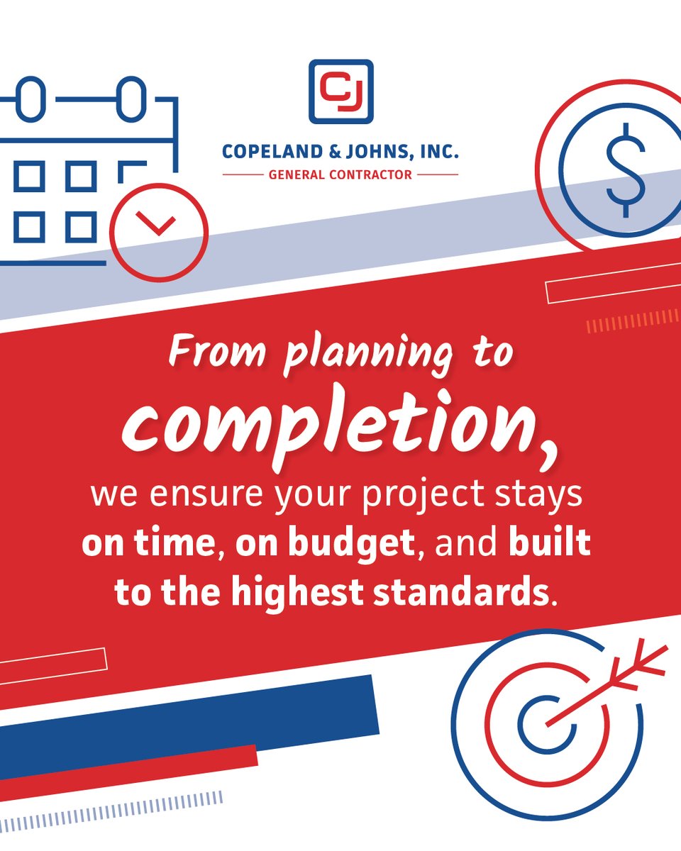Copeland and Johns provides expert construction management you can trust! From planning to completion, we ensure your project stays on time, on budget, and built to the highest standards.

Learn more at copelandandjohns.com/services/#cons…