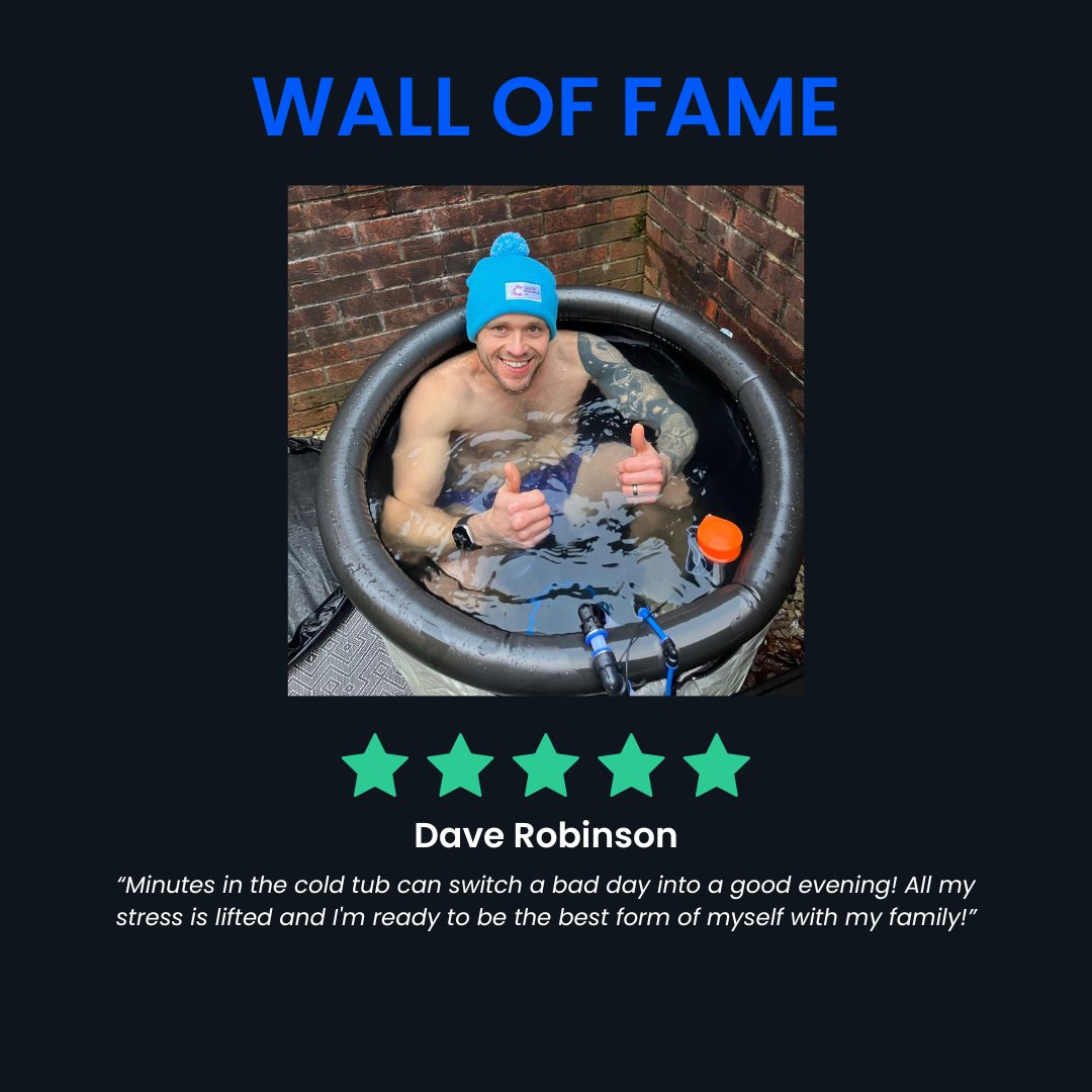 Meet Dave, who's took the plunge with The Cold Pod – and hasn’t looked back since.⁠
⁠
Read the full story of Dave’s transformation on our Wall of Fame! ⁠
⁠
#ColdPod #WallOfFame #IceBath #WellnessJourney #FamilyFirst #GetOutOfYourComfortZone