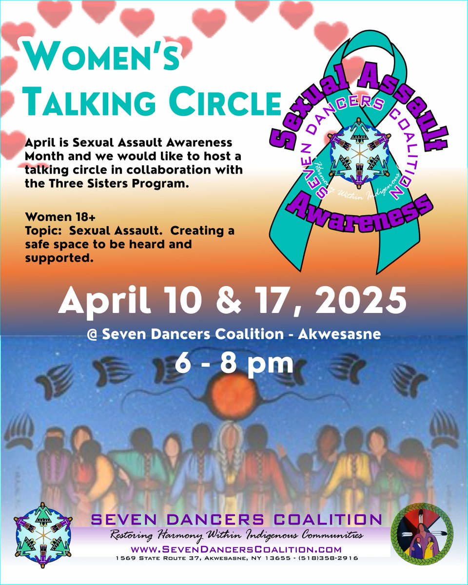 7DancersCo's tweet image. @sevendancersco @7DancersCo #sevendancersco #talkingcircle #trauma #healing