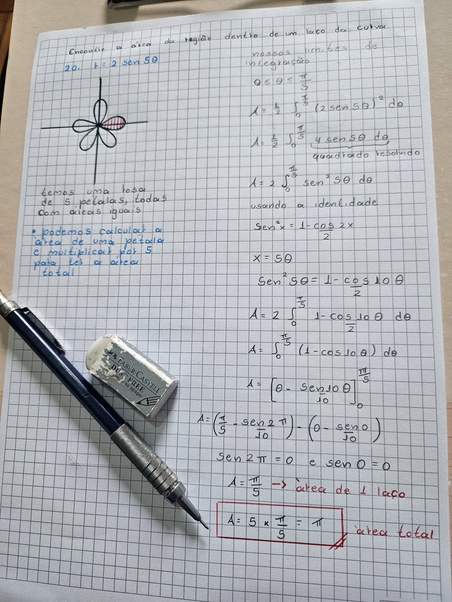 Levitang_'s tweet image. Eu calculando a integral das pétalas de uma flor para calcular a área da flor inteira a vida é tão doce