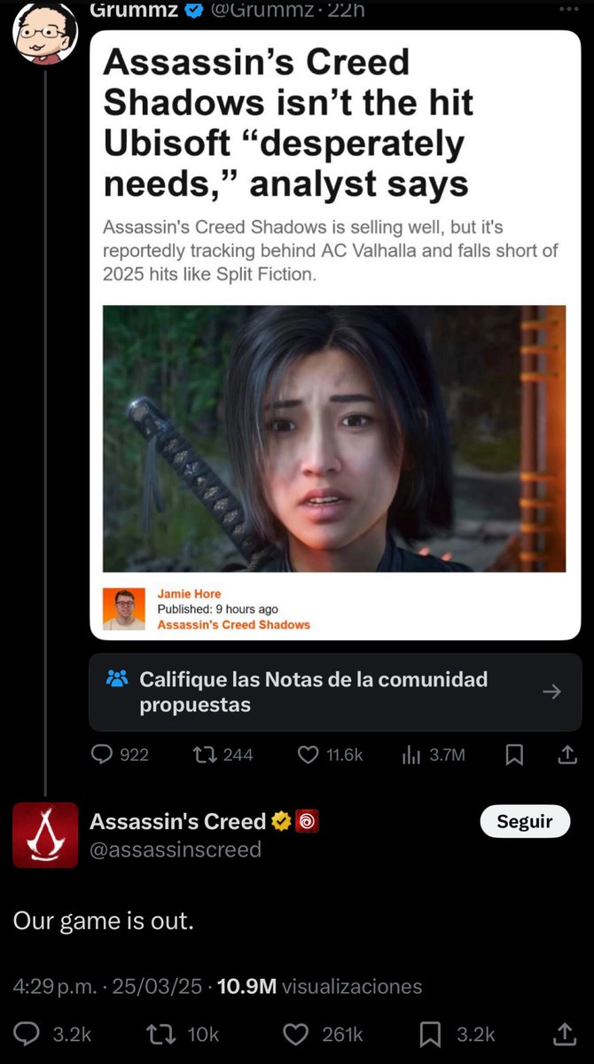 Hahahaha el wey de Social Media de Ubi le puso una putiza a estos 2.

Al menos el si se la anda pasando chido.