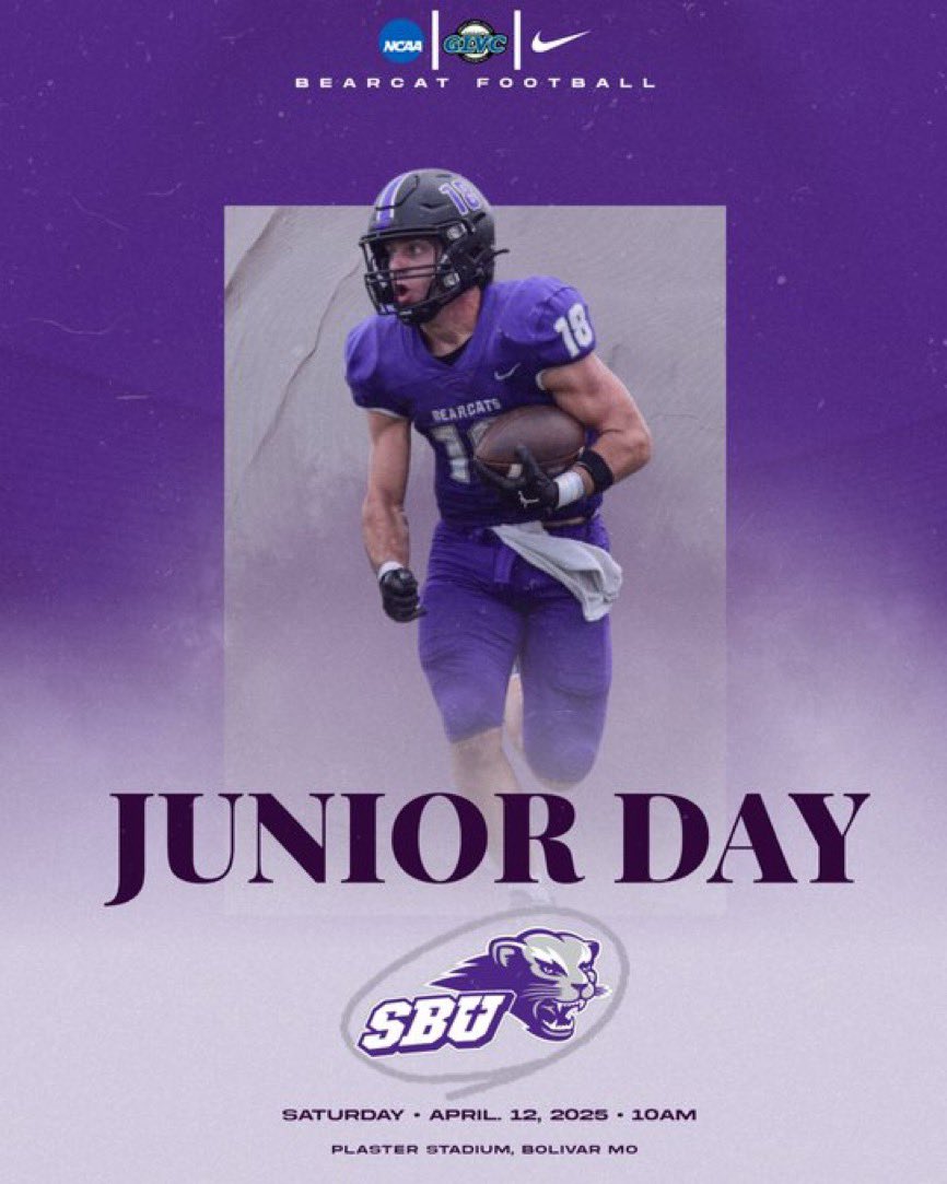 Thank you <a href="/Coach_Claborn/">Coach Logan Claborn</a> for the invite to the junior day.
