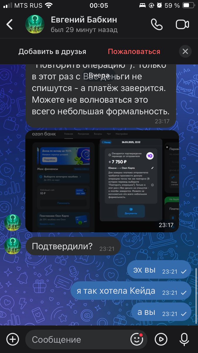 Здравствуйте, я Ксюша, но вы можете звать меня глупенькой. 
Сегодня я столкнулась с самым примитивным разводом и попалась. 

Жалко и денег, и того, что я без лота осталась. 

Но денег больше жалко.
В поддержке банк сказали, ожидаемо, что деньги не вернуть.

В мвд обратилась, но…