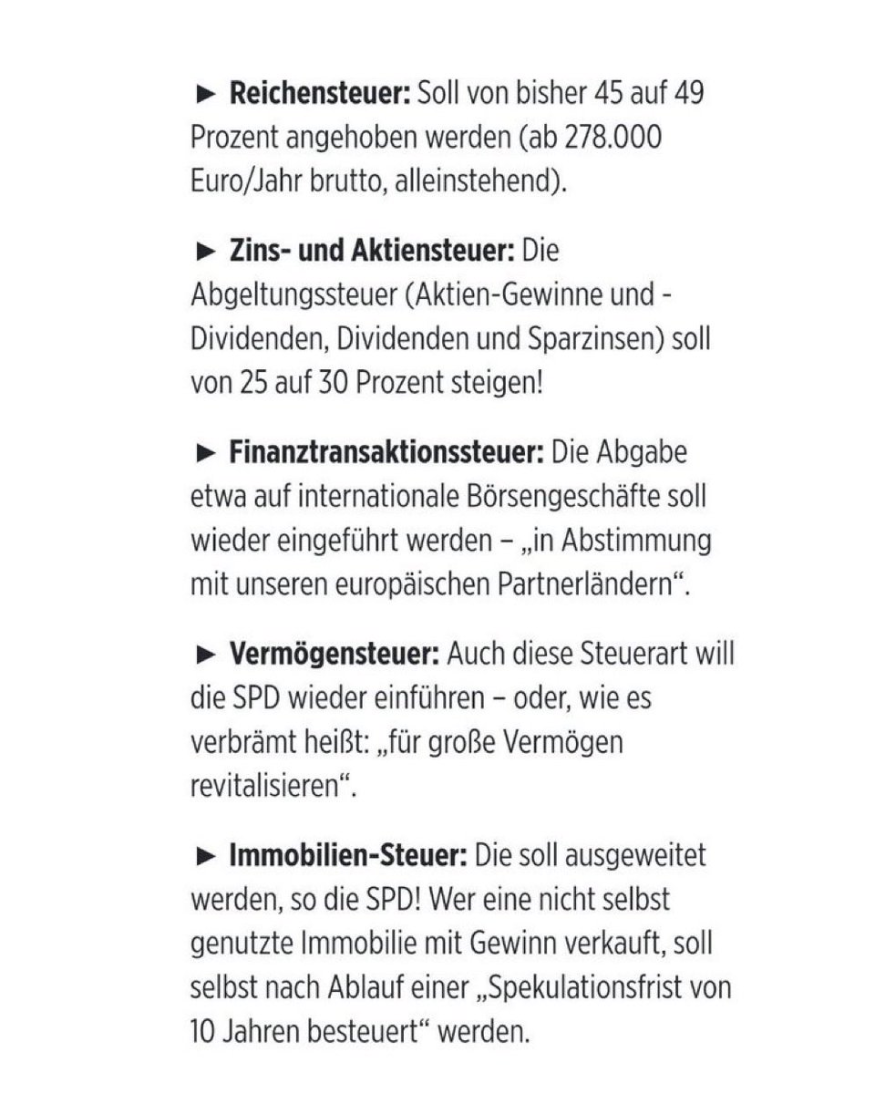 Wer diesem Generalangriff auf Sparer und Leistungsträger auch nur einen Millimeter nachgibt, der fährt den Wohlstand mit Vollgas vor die Wand