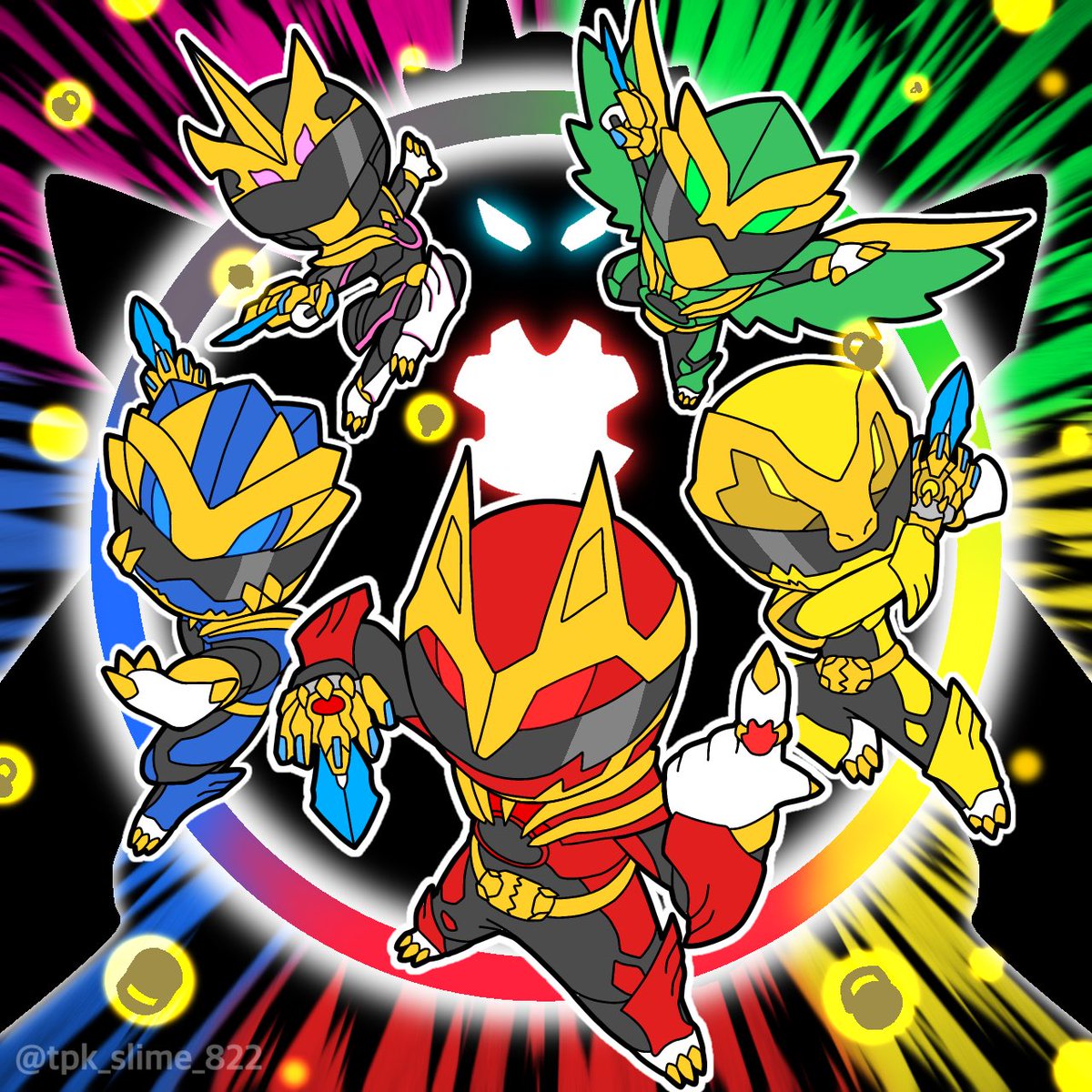 Slime_tkp822's tweet image. GO! WINNER!! No.1‼ 💍

#Gozyuger 
#ナンバーワン戦隊ゴジュウジャー