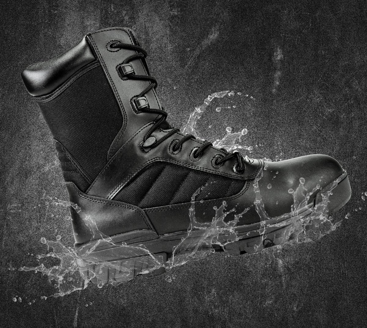 Your boots work as hard as you do—but do they have tactical superpowers?
These Tactical Combat Boots don’t just step up, they charge in! Built tough for long shifts, unpredictable terrain, and whatever life (or your job) throws at you. And now, for a limited time, they come with