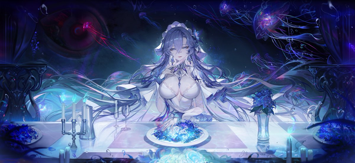 chyaan11's tweet image. #WutheringWaves #Wuwafanart #Cantarella 
🪼