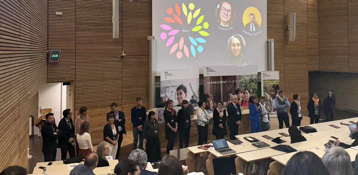 Alex DEROSE 🇪🇺 (@alexdb13) on Twitter photo 3ème séminaire Education Prioritaire de <a href="/acbesancon/">Académie de Besançon</a> Merci à <a href="/MarianeTanzi/">Tanzi Mariane</a> et au GT académique pour cette belle journée sur l’autonomie des élèves : conférence de <a href="/ConnacSylvain/">Sylvain Connac ▶️🐘</a> 🤩ateliers et stands des réseaux, de <a href="/DrneBFC/">Délégation régionale au numérique pour l’éducation</a> et <a href="/reseau_canope/">Réseau Canopé</a> 👏🏻👏🏻👏🏻 à tous ! 3ème séminaire Education Prioritaire de <a href="/acbesancon/">Académie de Besançon</a> Merci à <a href="/MarianeTanzi/">Tanzi Mariane</a> et au GT académique pour cette belle journée sur l’autonomie des élèves : conférence de <a href="/ConnacSylvain/">Sylvain Connac ▶️🐘</a> 🤩ateliers et stands des réseaux, de <a href="/DrneBFC/">Délégation régionale au numérique pour l’éducation</a> et <a href="/reseau_canope/">Réseau Canopé</a> 👏🏻👏🏻👏🏻 à tous !