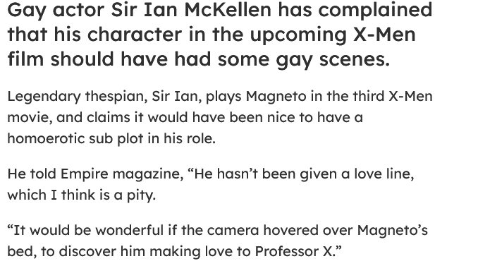 cherikscafe's tweet photo. may sir ian's wish come true https://t.co/wA5xqADmVQ