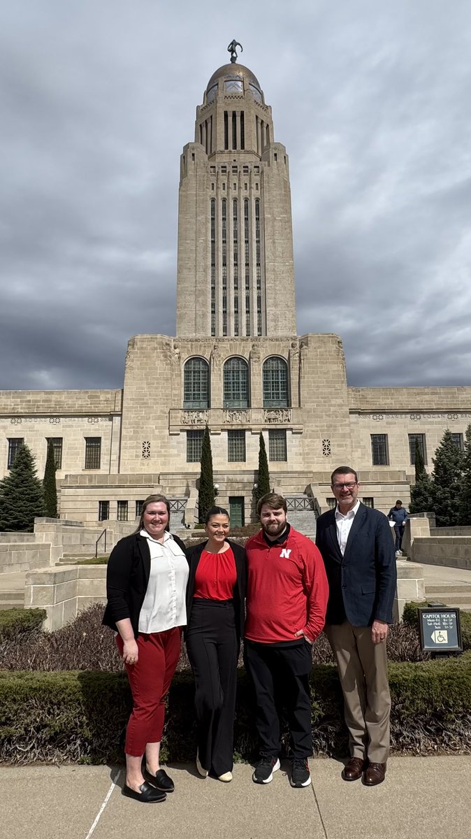 UNL Athletic Training Program (@unl_msatp) on Twitter photo ⚕️Today, UNL ATP faculty & students attended NSATA Day at the State Capitol to advocate for athletic trainers across the state. They engaged with legislators, shared experiences & promoted policies supporting the profession. Learn more about our program👉 go.unl.edu/absi ⚕️Today, UNL ATP faculty & students attended NSATA Day at the State Capitol to advocate for athletic trainers across the state. They engaged with legislators, shared experiences & promoted policies supporting the profession. Learn more about our program👉 go.unl.edu/absi