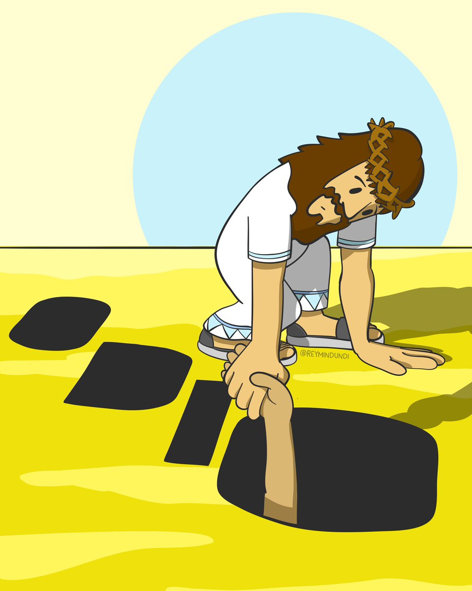 He venido a liberarte, no lo olvides.

En una #palabra, ¿qué te sugiere la ilustración?

#mindundis #evangelio #fe #dios #pastoral #creatividad