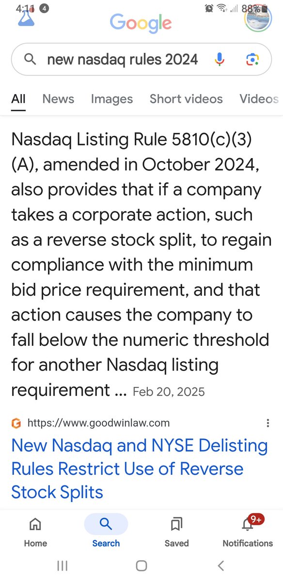Nasdaq Listing Rule 5810(c)(3)(A), Allot of activity starting on OTCM
$AAGC $ILUS $DPLS $NSAV $HIRU $NUWE $SGBX $MULN $COIN $HOLO $NLST $LODE $AITX $HMBL $LTNC $OZSC $AIAD $GEVO $CYBL $GGII $IGEX $GRNQ $YGMZ $BOMO $GVSI $SPZI $NIVF $SOBR $AABB $PHIL $SHIP $FERN $INKW $ICBU $VPER