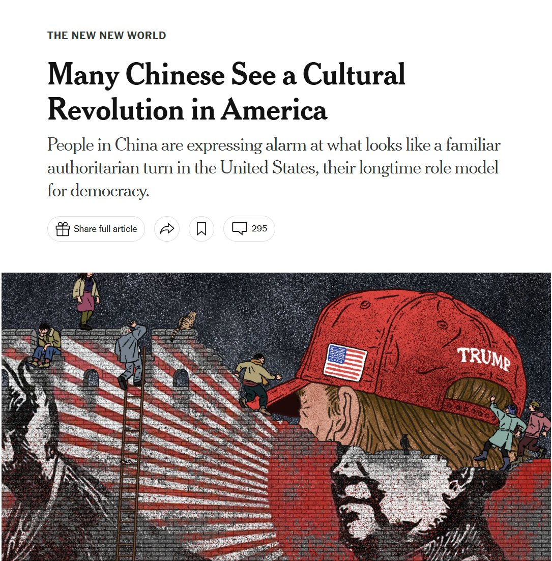 Although I believe Musk, with Trump’s backing, could indeed carry out some important reforms, I remain highly sceptical of their radical approach. 

It even reminds me a little of China’s Cultural Revolution in the sense that a small group of political outsiders, with the tacit