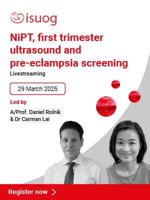 There are just three days left until the NiPT, first trimester ultrasound and pre-eclampsia screening course! But this is still plenty of time for you to register and join the livestream this Saturday! This course offers attendees the opportunity to gain a comprehensive