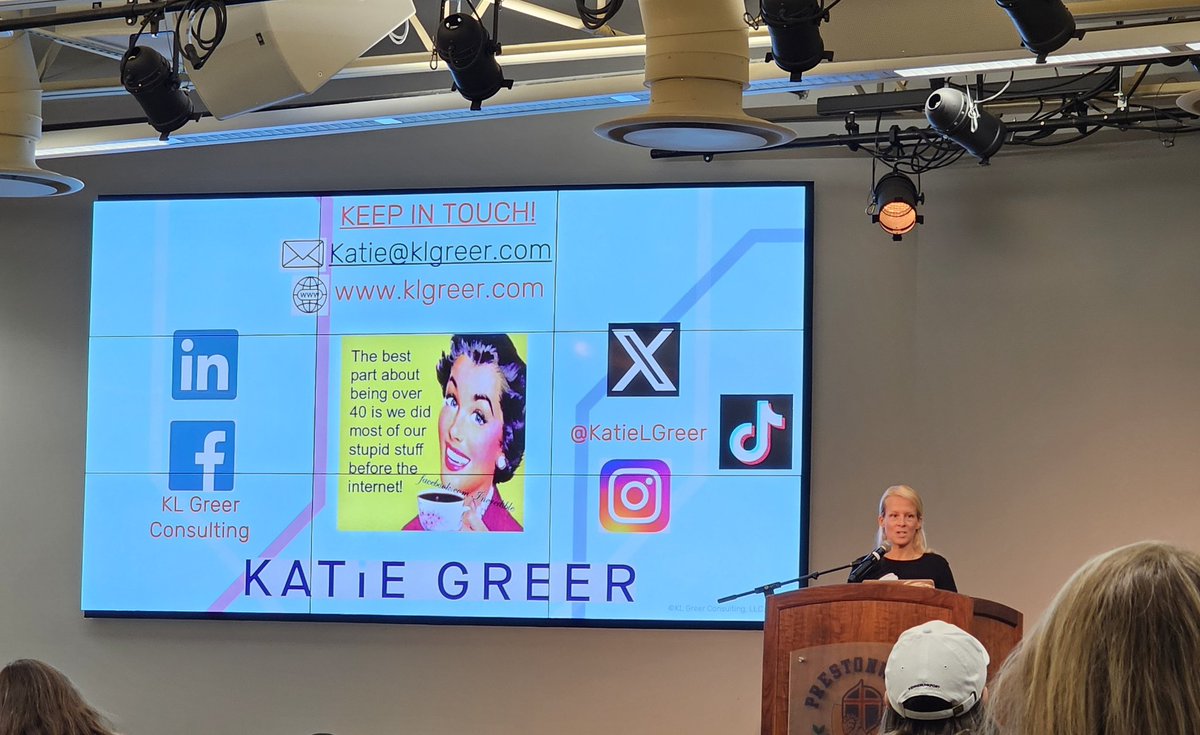 Digital_PCA's tweet image. What an incredible experience having @KatieLGreer speak to MS &amp;amp; US students at Plano &amp;amp; Prosper campuses-plus an insightful session for parents! Her expertise on digital safety &amp;amp; online responsibility was invaluable. Thank you, Katie, for empowering our community! #PCADigCit