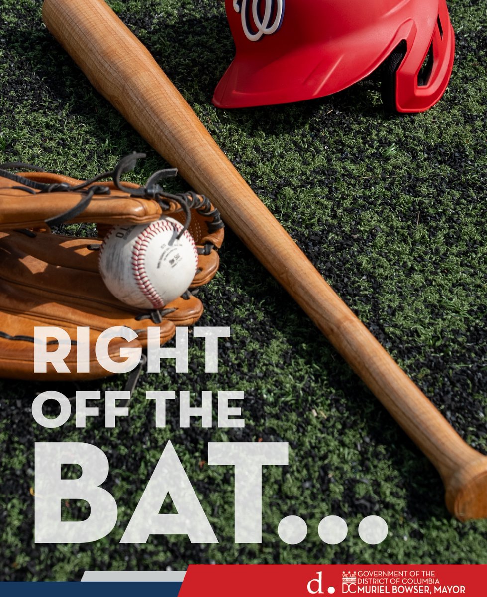 DDOT DC (@ddotdc) on Twitter photo Opening Day is TOMORROW! Right off the Bat: Parking restrictions & road closures are in effect around Nats Park. For details, visit 🔗 bit.ly/3RapECp. Ditch the car—take 🚇,🚍,🚲,🛴! <a href="/bikeshare/">Capital Bikeshare</a> has a FREE bike valet @ 1st & N St SE from 1-5 PM. And this Bat? Stay tuned. Opening Day is TOMORROW! Right off the Bat: Parking restrictions & road closures are in effect around Nats Park. For details, visit 🔗 bit.ly/3RapECp. Ditch the car—take 🚇,🚍,🚲,🛴! <a href="/bikeshare/">Capital Bikeshare</a> has a FREE bike valet @ 1st & N St SE from 1-5 PM. And this Bat? Stay tuned.