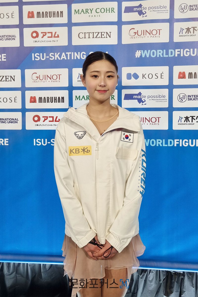 [250326] Ahsun Yun’s comments after skating the short program at the World Championships (excerpt)🔗mfocus.kr/sports/skating…