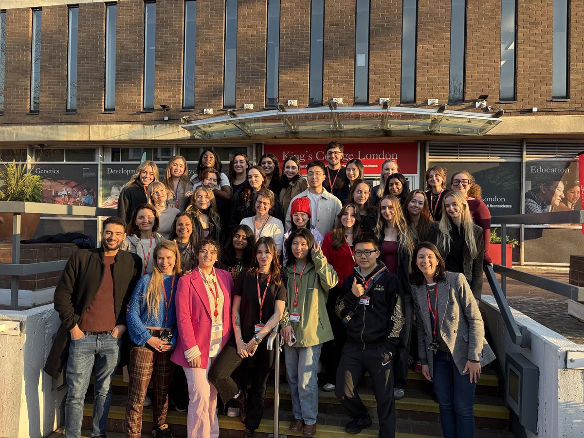 Alessandra Borsini (@aborsini) on Twitter photo The first cohort of students of our MSc in Psychology and Neuroscience of Mind-Body Interface! Lot’s of memories and great fun 😊
<a href="/KingsIoPPN/">Institute of Psychiatry, Psychology & Neuroscience</a> The first cohort of students of our MSc in Psychology and Neuroscience of Mind-Body Interface! Lot’s of memories and great fun 😊
<a href="/KingsIoPPN/">Institute of Psychiatry, Psychology & Neuroscience</a>