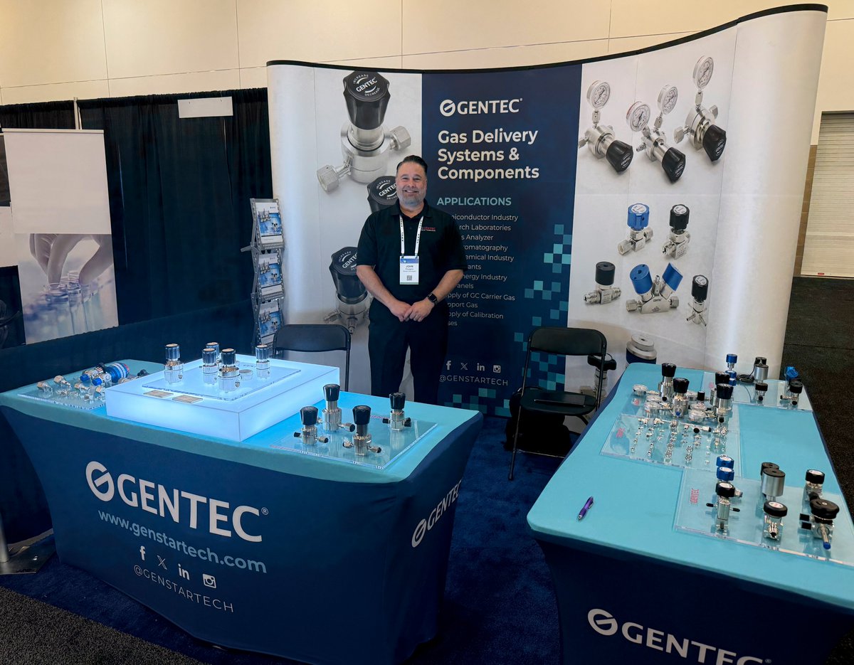 genstartech's tweet image. We are currently at APHL in Pasadena, CA at booth #701. Be sure to stop by and speak to John regarding our Specialty Gas products. If you are unable to make it then email John at johnp@genstartech.com or visit shorturl.at/Cojjl
#APHL #Convention #TradeShow #Conference