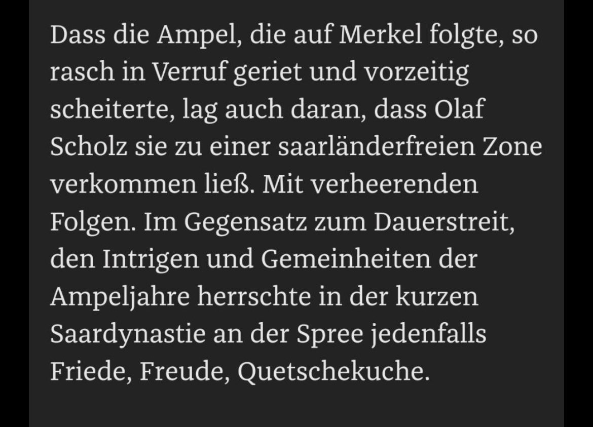 Moritz Rödle (@moritz_roedle) on Twitter photo Entschlüsselt! Warum scheiterte die Ampel? <a href="/pdausend/">Peter Dausend</a> spricht aus, was eigentlich alle schon vermutet haben. Olaf Scholz hat zu wenige Saarländerinnen und Saarländer nominiert. Entschlüsselt! Warum scheiterte die Ampel? <a href="/pdausend/">Peter Dausend</a> spricht aus, was eigentlich alle schon vermutet haben. Olaf Scholz hat zu wenige Saarländerinnen und Saarländer nominiert.