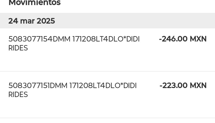 Elizz_Lau's tweet photo. @Profeco
No debería ser ilegal que te COBREN por viajes que no se realizaron??
@Didi su aplicación es una basura me cobraron casi $500 por viajes que nunca se realizaron y a parte su ayuda/soporte no sirve para nada https://t.co/f77JdfXwcj