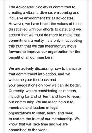 Shame on The Advocates Society for succumbing to expressions of anti-Palestinian racism and cancelling speaker <a href="/TareqHadhad/">Tareq Hadhad</a> because "this is not the right time or event" to host a Syrian refugee? an Arab? a Muslim? anyone supporting Palestinian human rights? #Arabsnotwelcomehere