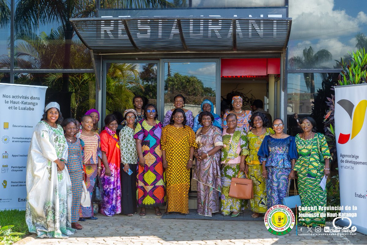 Conseil Provincial de la Jeunesse du Haut-Katanga (@conseilha) on Twitter photo La vice-présidente en charge du genre au CPJ-HK, Mme Mauricette , a participé au forum d'échange et de partage sur la capitalisation des avancées des droits des femmes dans la province du Haut-Katanga, qui s'est tenu le mardi 25 mars 2025 à l'hôtel Ikoma.
<a href="/GouvernementHK/">Gouvernement du Haut-Katanga</a> La vice-présidente en charge du genre au CPJ-HK, Mme Mauricette , a participé au forum d'échange et de partage sur la capitalisation des avancées des droits des femmes dans la province du Haut-Katanga, qui s'est tenu le mardi 25 mars 2025 à l'hôtel Ikoma.
<a href="/GouvernementHK/">Gouvernement du Haut-Katanga</a>