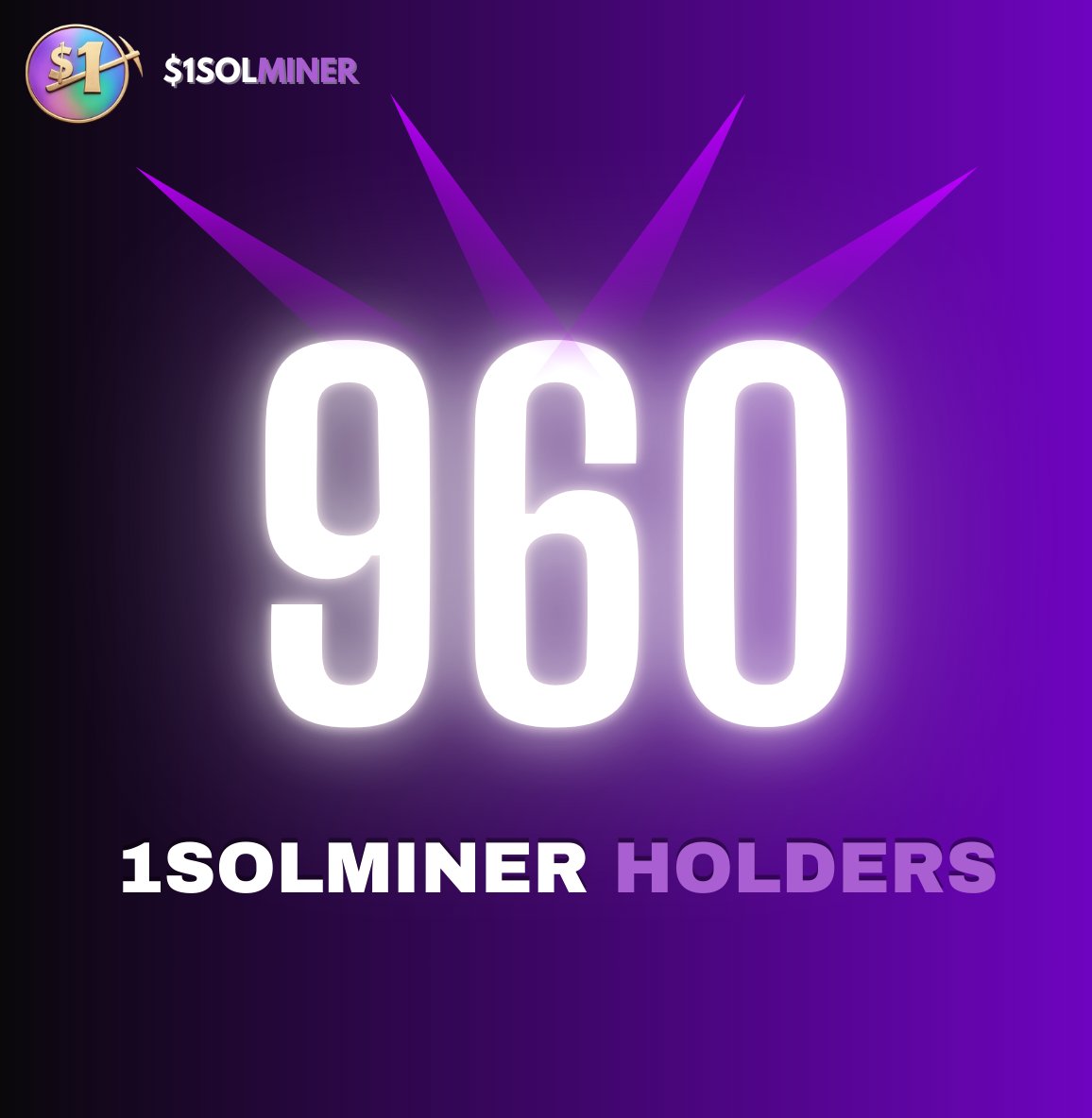 960 HOLDERS = 960 FUTURE WINNERS