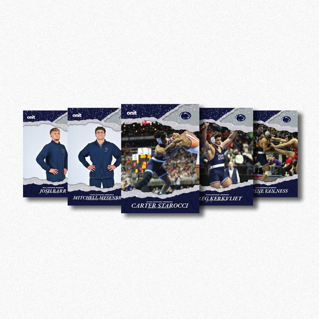ONIT Athlete (@onitathlete) on Twitter photo Proud to celebrate Penn State’s national champions! Get your commemorative champion boxes for <a href="/pennstateWREST/">Penn State WRESTLING</a> and <a href="/PennStateVBALL/">Penn State Women’s Volleyball</a> today! Proud to celebrate Penn State’s national champions! Get your commemorative champion boxes for <a href="/pennstateWREST/">Penn State WRESTLING</a> and <a href="/PennStateVBALL/">Penn State Women’s Volleyball</a> today!