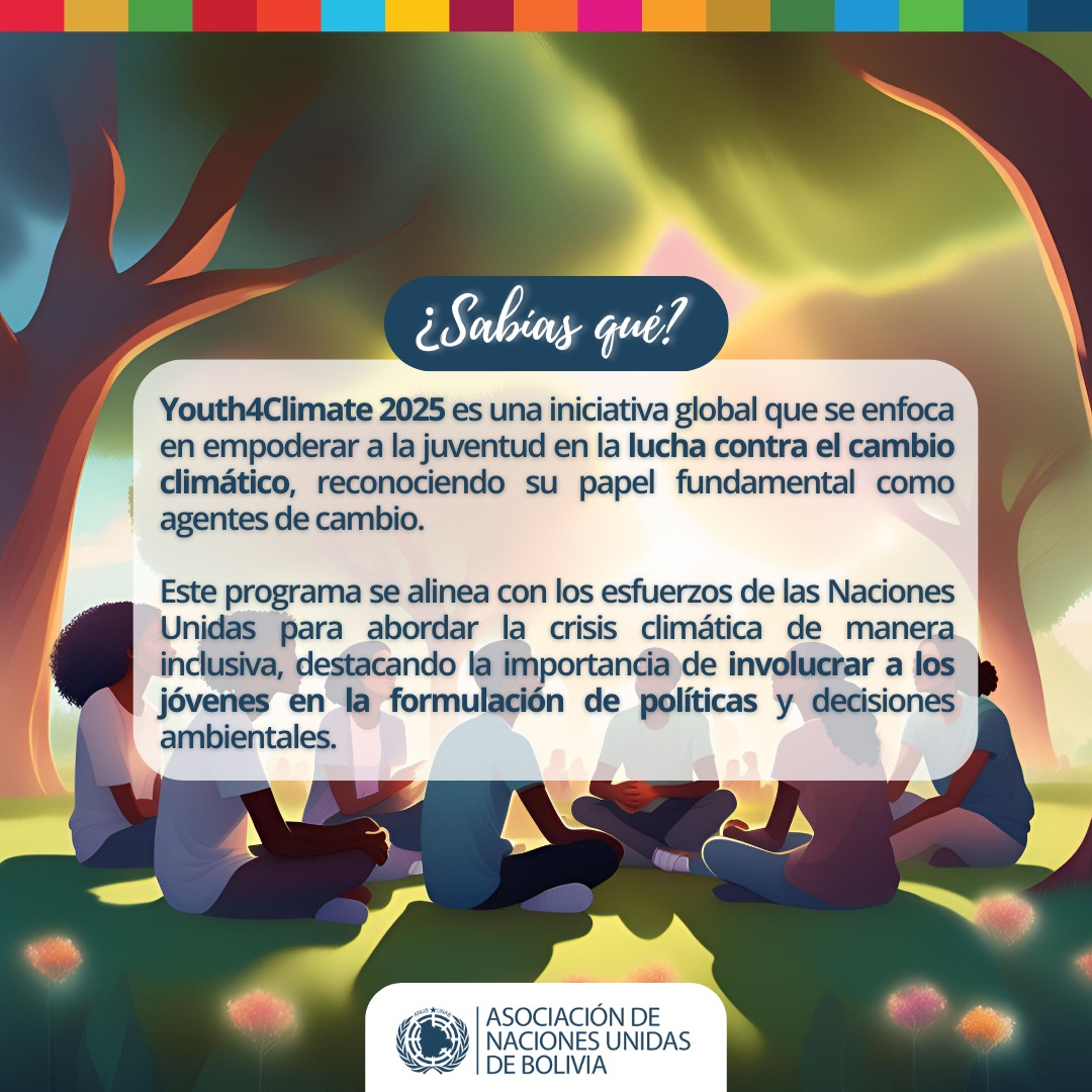ANUBolivia's tweet photo. 🌱 ¿Sabías que...?

La juventud juega un papel crucial en la lucha contra el cambio climático, iniciativas globales están empoderando a los jóvenes promoviendo su participación activa en políticas y decisiones ambientales.

#Juventud #CambioClimático #FuturoSostenible #ANUB https://t.co/SLv0PsaHH0
