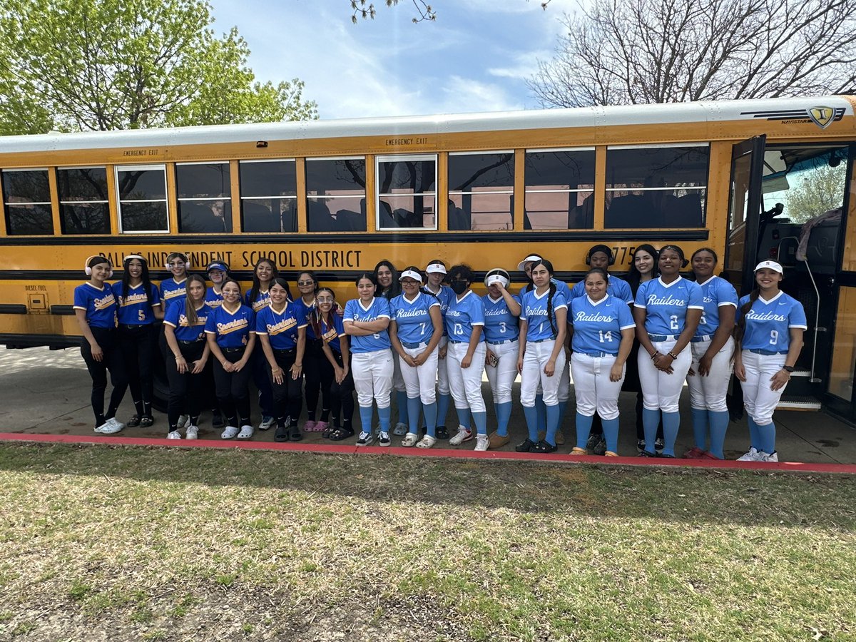SkylineHS Softball (@skysftball) on Twitter photo Even the last kid to the leave the bus knows where everyone else lives 😂.
The Pride of Pleasant Grove‼️ <a href="/samuellsoftball/">Samuell Softball</a> <a href="/Skyline_Raiders/">Skyline High School</a> <a href="/dallasathletics/">Dallas ISD Athletics</a> <a href="/SkylineAthDept/">Skyline HS Athletics</a> 🥎 Even the last kid to the leave the bus knows where everyone else lives 😂.
The Pride of Pleasant Grove‼️ <a href="/samuellsoftball/">Samuell Softball</a> <a href="/Skyline_Raiders/">Skyline High School</a> <a href="/dallasathletics/">Dallas ISD Athletics</a> <a href="/SkylineAthDept/">Skyline HS Athletics</a> 🥎