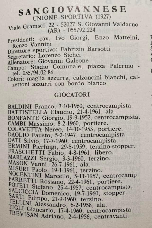 SicheiLo's tweet photo. Dal Corriere della Sera - Giovanni Galeone, che ha iniziato la carriera di allenatore con la Sangiovannese, un grande allenatore, un vero professore.. ⚽️💙 https://t.co/wYAR9gMYS6