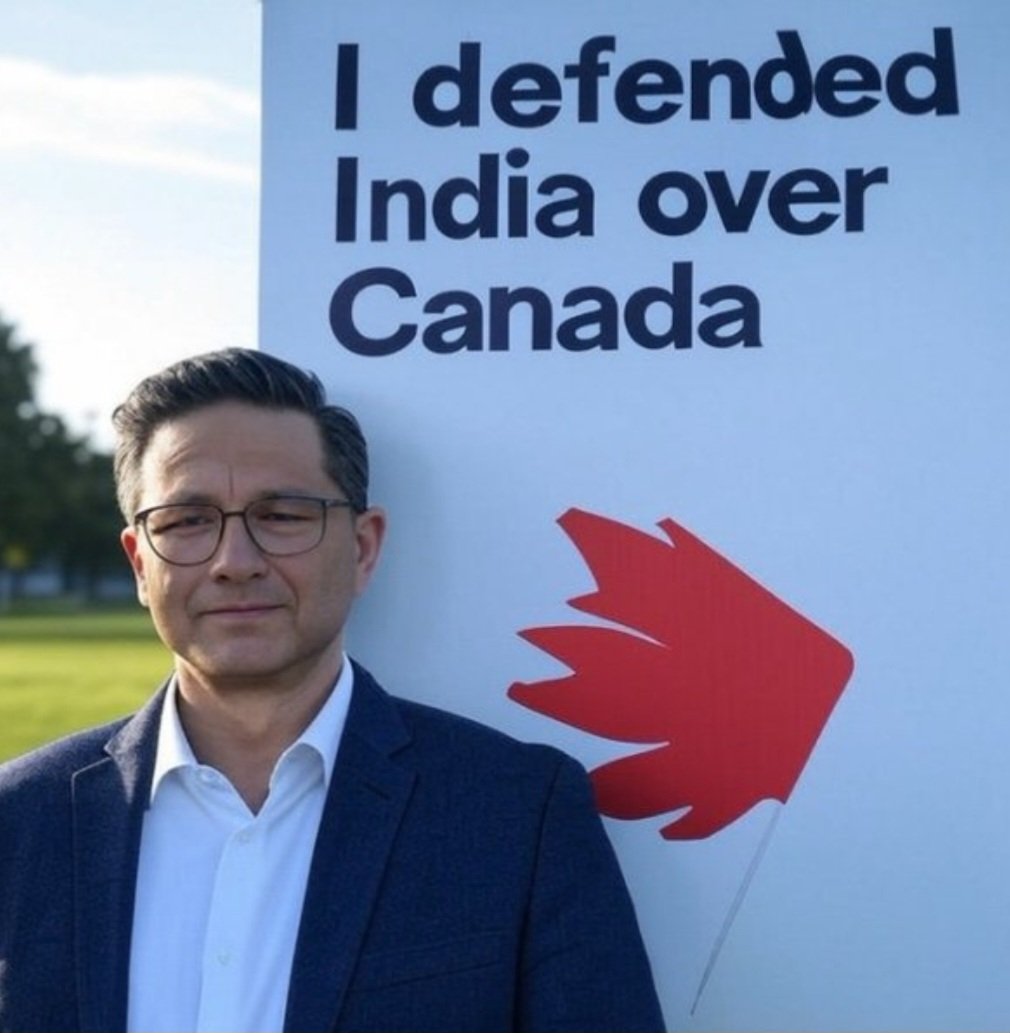 2muchfun4me's tweet photo. @globeandmail This man is not a serious politician. He is a purveyor of doom and a harbinger of hate. With no qualifications or experience, he is not fit to lead. If Canadians want answers to know why Pierre is the CPC leader, maybe we should be looking towards India. #NotFitForPM #HateMonger https://t.co/ZednMbTNGm