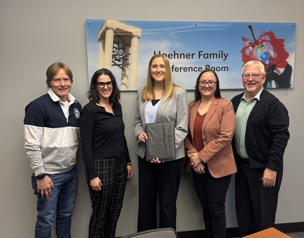Unk_EDAD's tweet image. Congratulations to Jordyn Hubbard, Charles Wakefield, Marci Ostmeyer, and Dan Prososki for completing their oral comprehensive exams today for their superintendent endorsement.