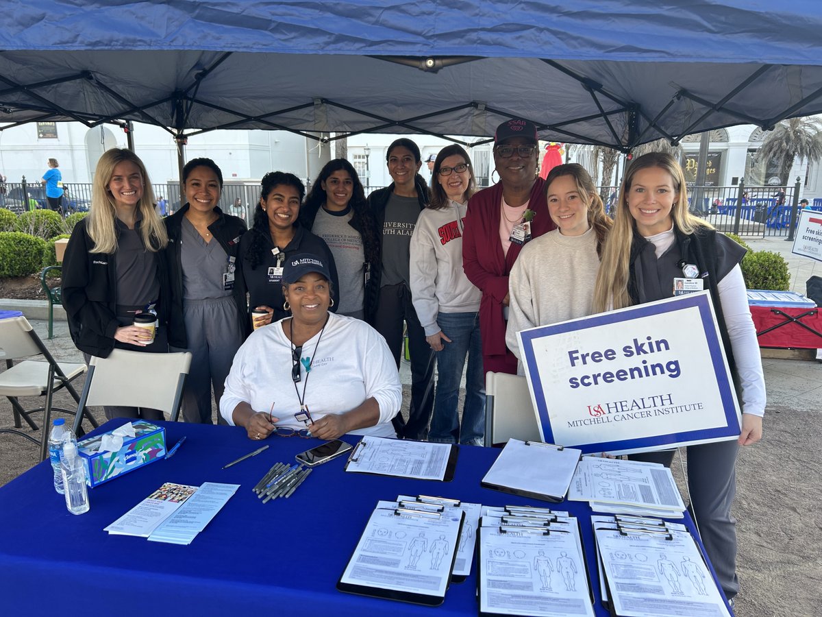 MCI's Cancer Control and Prevention team was present at this year's Azalea Trail Run, offering both participants and local community members an opportunity to get educated about the warning signs of various cancers.