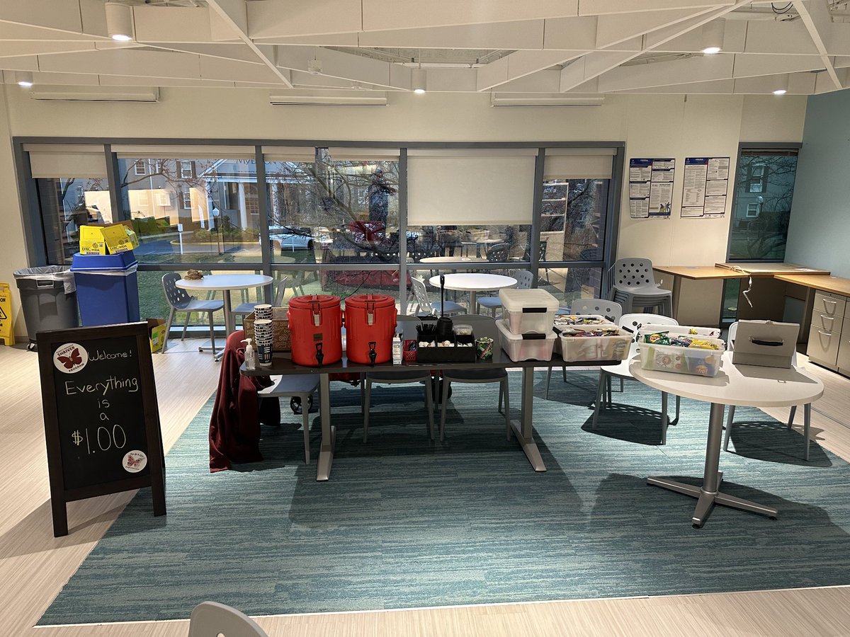 Coffee Cart at Syphax. We are ready to go...
<a href="/APS_Shriver/">Eunice Kennedy Shriver Program</a>