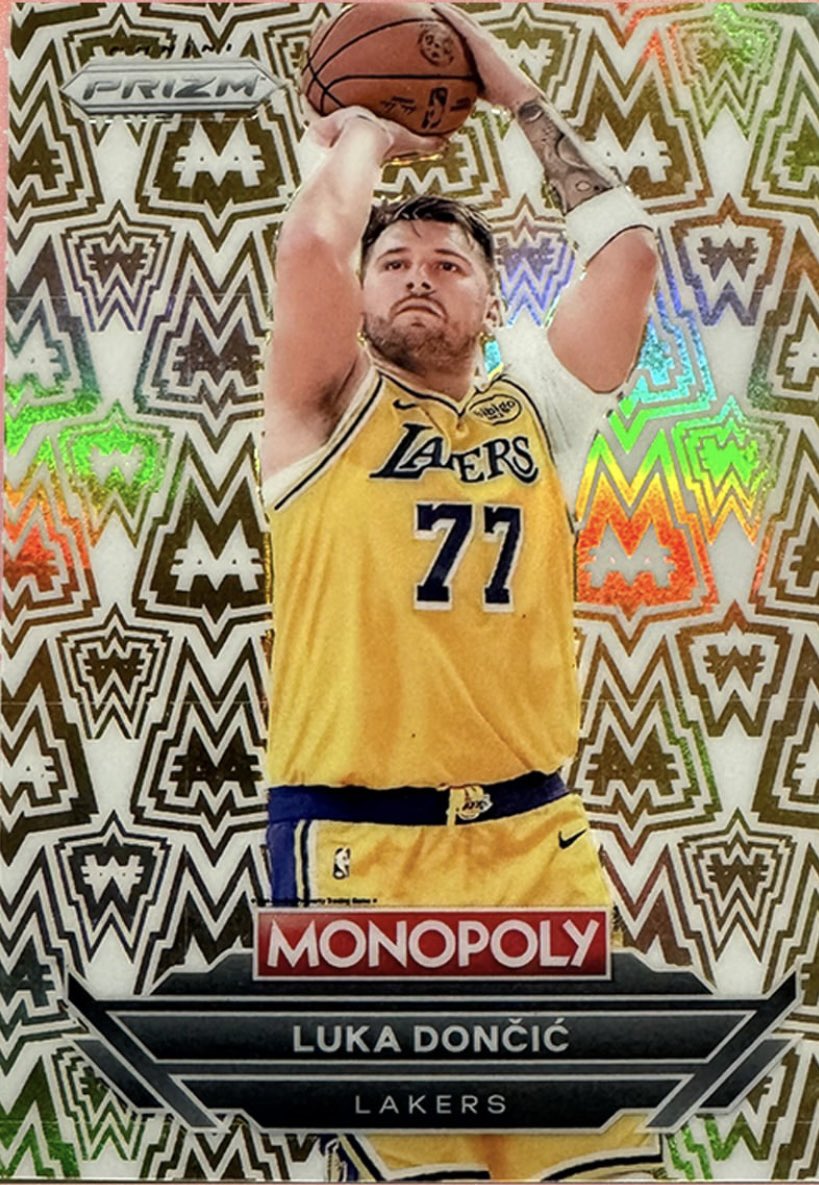 Just in👇 Via @PaniniAmerica, the early stages of the Luka Dončić