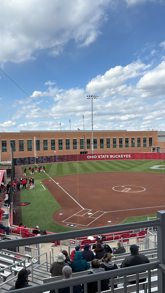 Harrison Hall (@harrymhall84) on Twitter photo Military Appreciation day here at Buckeye Field! Ohio State softball, ranked for the 1st time today in the top 25, look to add another win to their season for the Akron Zips.
Join me and <a href="/evanmlachak11/">Evan Mlachak</a> with 1st pitch at 5 PM EST on <a href="/SGSR_OSU/">Scarlet & Gray Sports Radio</a>!
mixlr.com/scarlet-and-gr… Military Appreciation day here at Buckeye Field! Ohio State softball, ranked for the 1st time today in the top 25, look to add another win to their season for the Akron Zips.
Join me and <a href="/evanmlachak11/">Evan Mlachak</a> with 1st pitch at 5 PM EST on <a href="/SGSR_OSU/">Scarlet & Gray Sports Radio</a>!
mixlr.com/scarlet-and-gr…