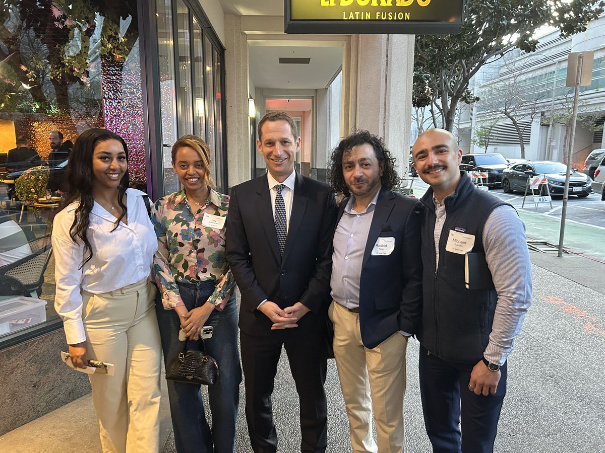 yasminbuttt's tweet image. Having a visit from Mayor of San Francisco, @DanielLurie at our latest #TechWeekend was an incredible highlight for founders.