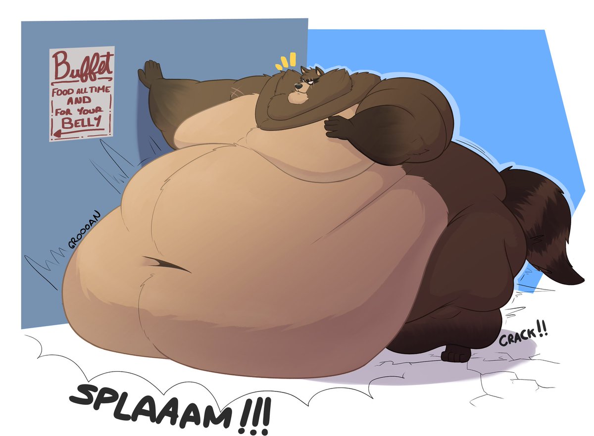 FattyRaccoon72's tweet image. New emote: Belly Slam! Available only after 10 Pizza P/it matches 🍕🔥

Comm for anonymous